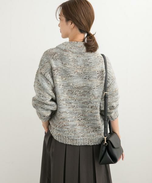 URBAN RESEARCH DOORS / アーバンリサーチ ドアーズ ニット・セーター | PAVONE MIXカラーニット | 詳細21
