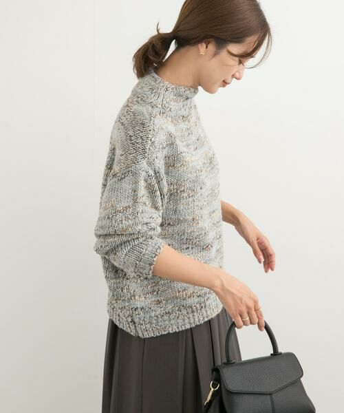 URBAN RESEARCH DOORS / アーバンリサーチ ドアーズ ニット・セーター | PAVONE MIXカラーニット | 詳細22