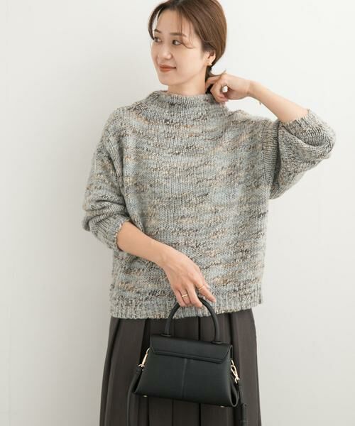 URBAN RESEARCH DOORS / アーバンリサーチ ドアーズ ニット・セーター | PAVONE MIXカラーニット | 詳細25