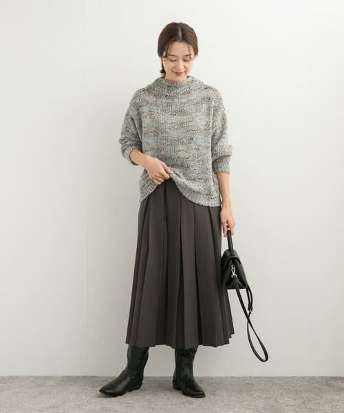 URBAN RESEARCH DOORS / アーバンリサーチ ドアーズ ニット・セーター | PAVONE MIXカラーニット | 詳細26