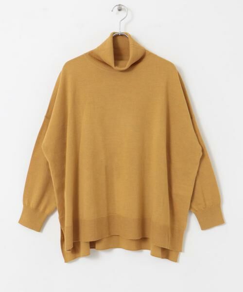 URBAN RESEARCH DOORS / アーバンリサーチ ドアーズ ニット・セーター | ウォッシャブルウールタートルワイドプルオーバー | 詳細14