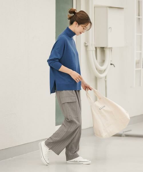 URBAN RESEARCH DOORS / アーバンリサーチ ドアーズ ニット・セーター | ウォッシャブルウールタートルワイドプルオーバー | 詳細28