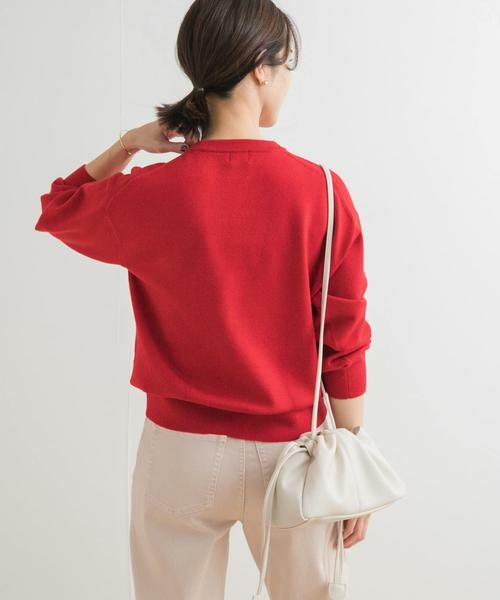 URBAN RESEARCH DOORS / アーバンリサーチ ドアーズ ニット・セーター | 『UR TECH 200日ニット』スウェットライクプルオーバー | 詳細10