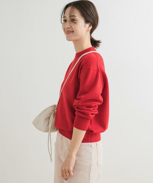 URBAN RESEARCH DOORS / アーバンリサーチ ドアーズ ニット・セーター | 『UR TECH 200日ニット』スウェットライクプルオーバー | 詳細13