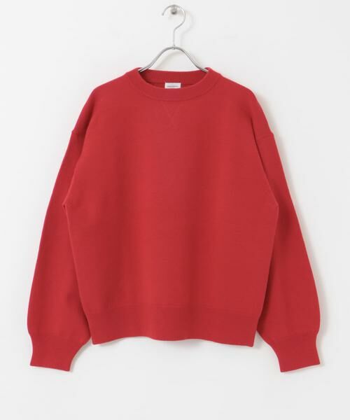 URBAN RESEARCH DOORS / アーバンリサーチ ドアーズ ニット・セーター | 『UR TECH 200日ニット』スウェットライクプルオーバー | 詳細14