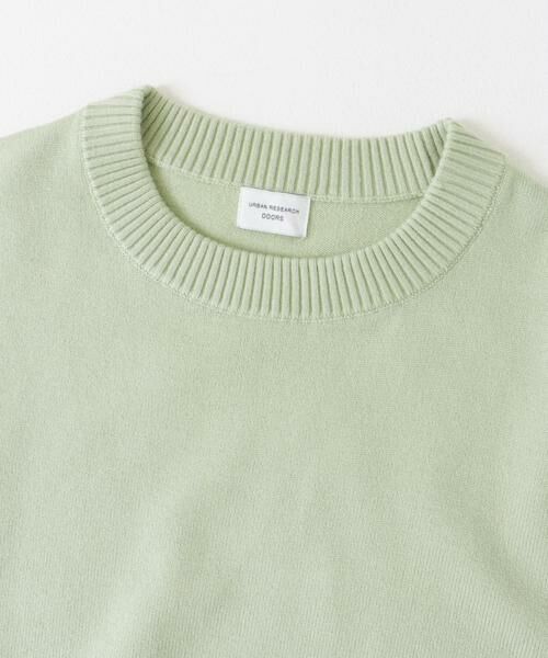 URBAN RESEARCH DOORS / アーバンリサーチ ドアーズ ニット・セーター | 『UR TECH 200日ニット』ショルダータックプルオーバー | 詳細15