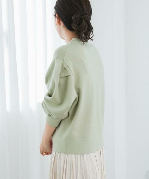 URBAN RESEARCH DOORS / アーバンリサーチ ドアーズ ニット・セーター | 『UR TECH 200日ニット』ショルダータックプルオーバー | 詳細7