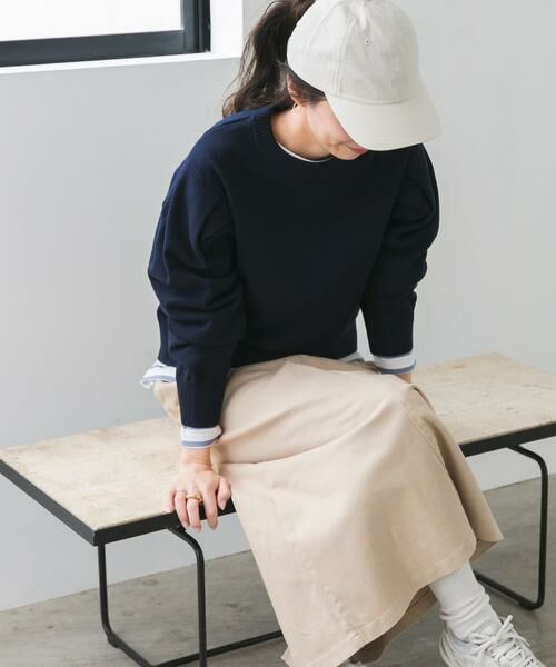 URBAN RESEARCH DOORS / アーバンリサーチ ドアーズ ニット・セーター | 『UR TECH 200日ニット』ショルダータックプルオーバー | 詳細21