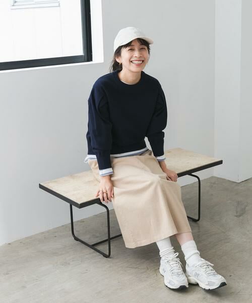 URBAN RESEARCH DOORS / アーバンリサーチ ドアーズ ニット・セーター | 『UR TECH 200日ニット』ショルダータックプルオーバー | 詳細26