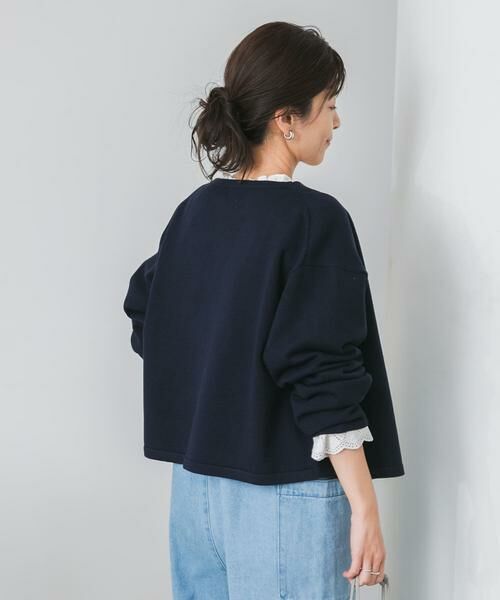 URBAN RESEARCH DOORS / アーバンリサーチ ドアーズ カーディガン・ボレロ | 『UR TECH 200日ニット』Vネックカーディガン | 詳細4