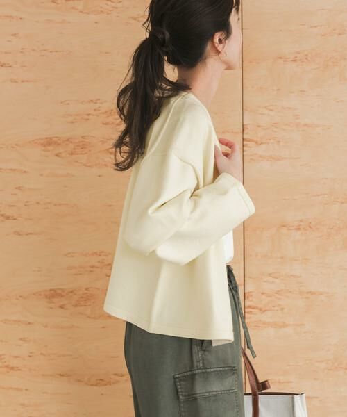 URBAN RESEARCH DOORS / アーバンリサーチ ドアーズ カーディガン・ボレロ | 『UR TECH 200日ニット』Vネックカーディガン | 詳細23