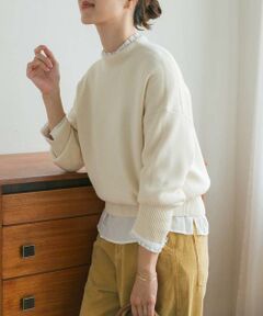 URBAN RESEARCH DOORS / アーバンリサーチ ドアーズ ニット・セーター | 『蓄熱』ボトルネックKNITプルオーバー