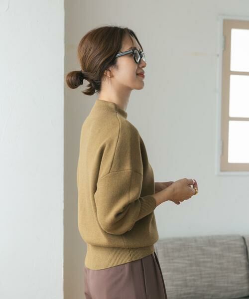 URBAN RESEARCH DOORS / アーバンリサーチ ドアーズ ニット・セーター | 『蓄熱』ボトルネックKNITプルオーバー | 詳細10