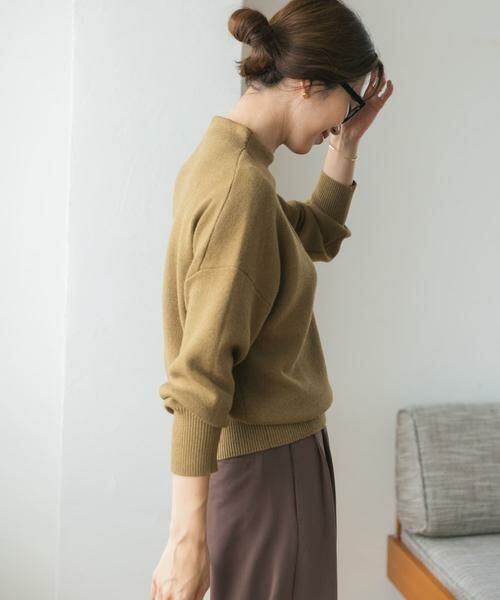 URBAN RESEARCH DOORS / アーバンリサーチ ドアーズ ニット・セーター | 『蓄熱』ボトルネックKNITプルオーバー | 詳細11