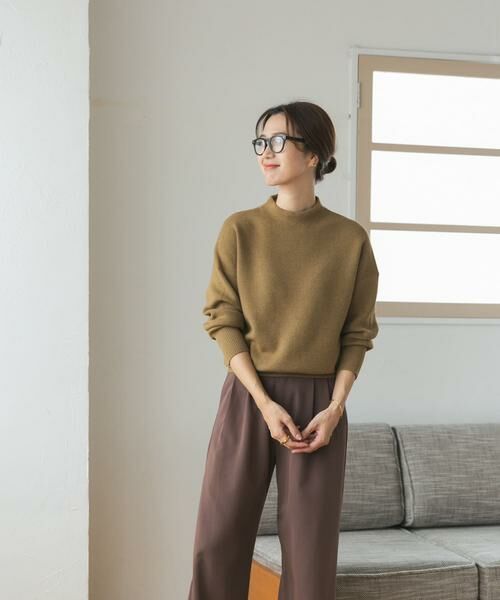 URBAN RESEARCH DOORS / アーバンリサーチ ドアーズ ニット・セーター | 『蓄熱』ボトルネックKNITプルオーバー | 詳細12