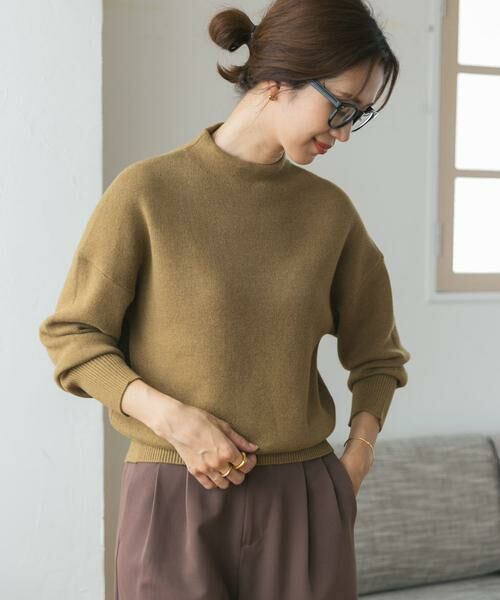 URBAN RESEARCH DOORS / アーバンリサーチ ドアーズ ニット・セーター | 『蓄熱』ボトルネックKNITプルオーバー | 詳細4