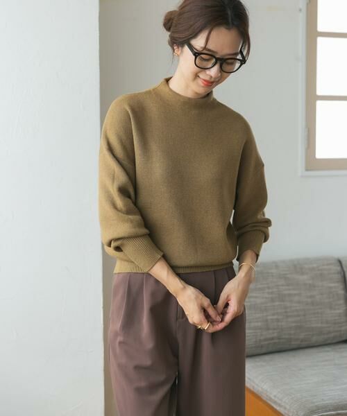 URBAN RESEARCH DOORS / アーバンリサーチ ドアーズ ニット・セーター | 『蓄熱』ボトルネックKNITプルオーバー | 詳細5