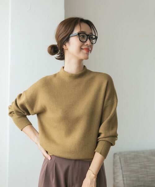 URBAN RESEARCH DOORS / アーバンリサーチ ドアーズ ニット・セーター | 『蓄熱』ボトルネックKNITプルオーバー | 詳細6