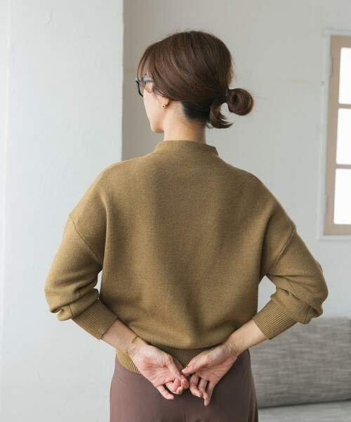 URBAN RESEARCH DOORS / アーバンリサーチ ドアーズ ニット・セーター | 『蓄熱』ボトルネックKNITプルオーバー | 詳細9