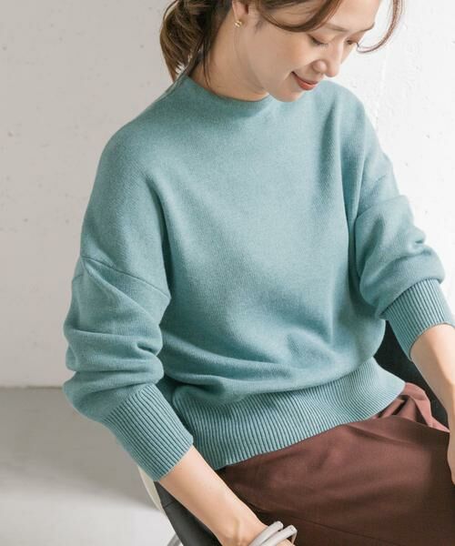 URBAN RESEARCH DOORS / アーバンリサーチ ドアーズ ニット・セーター | 『蓄熱』ボトルネックKNITプルオーバー | 詳細21