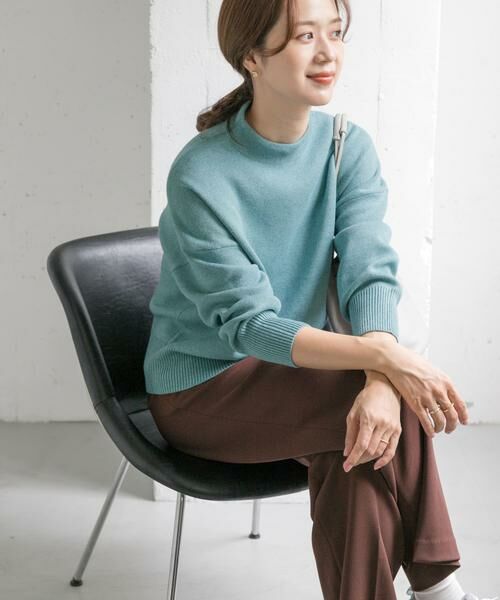 URBAN RESEARCH DOORS / アーバンリサーチ ドアーズ ニット・セーター | 『蓄熱』ボトルネックKNITプルオーバー | 詳細23