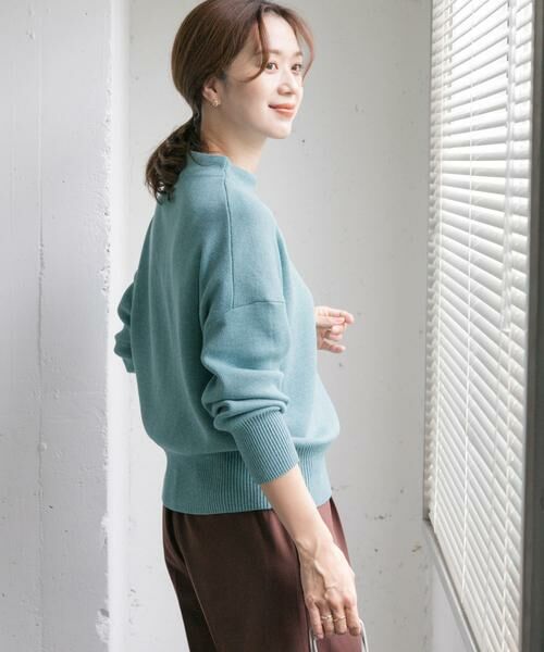 URBAN RESEARCH DOORS / アーバンリサーチ ドアーズ ニット・セーター | 『蓄熱』ボトルネックKNITプルオーバー | 詳細27