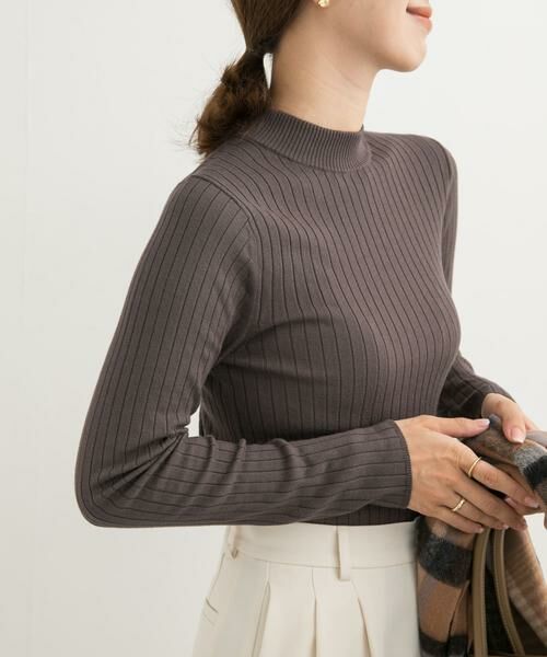 URBAN RESEARCH DOORS / アーバンリサーチ ドアーズ ニット・セーター | ハイネックリブニット | 詳細7