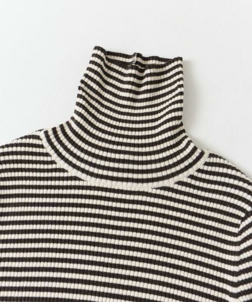 URBAN RESEARCH DOORS / アーバンリサーチ ドアーズ ニット・セーター | ボーダーリブタートル | 詳細10