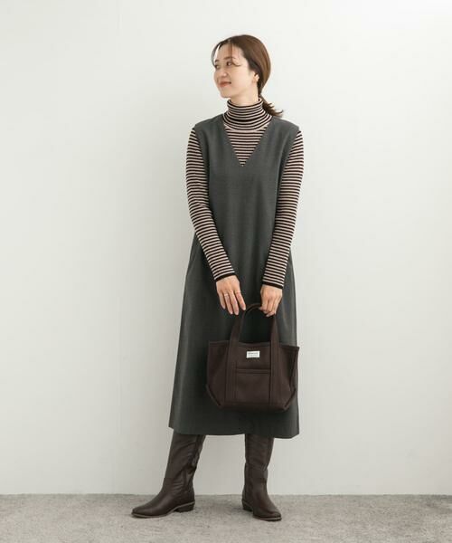 URBAN RESEARCH DOORS / アーバンリサーチ ドアーズ ニット・セーター | ボーダーリブタートル | 詳細20