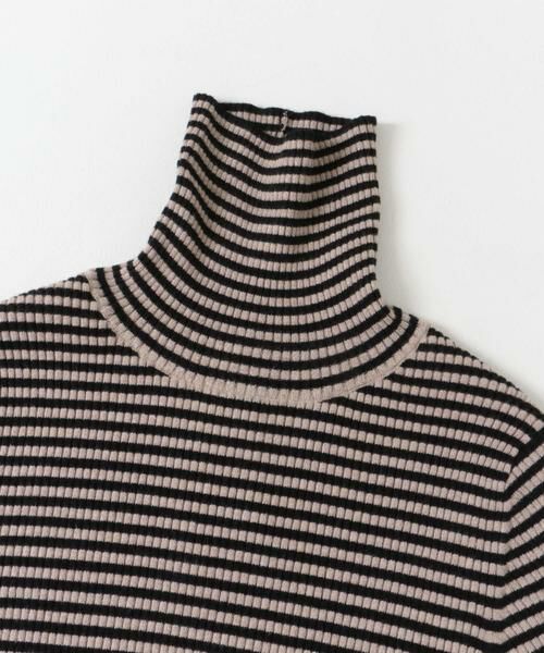 URBAN RESEARCH DOORS / アーバンリサーチ ドアーズ ニット・セーター | ボーダーリブタートル | 詳細22