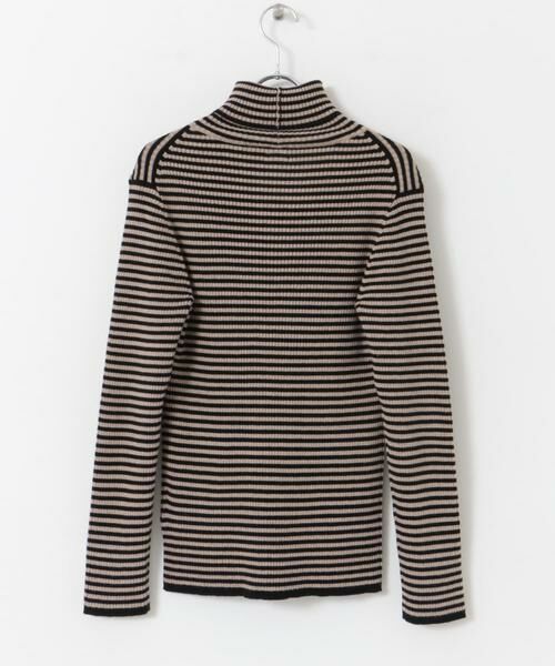 URBAN RESEARCH DOORS / アーバンリサーチ ドアーズ ニット・セーター | ボーダーリブタートル | 詳細23