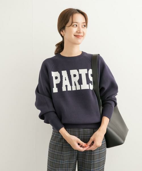 URBAN RESEARCH DOORS / アーバンリサーチ ドアーズ ニット・セーター | ダブルジャガードロゴKNIT | 詳細3