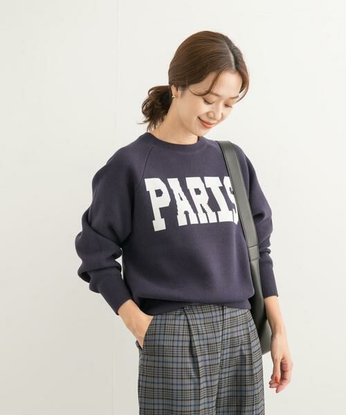 URBAN RESEARCH DOORS / アーバンリサーチ ドアーズ ニット・セーター | ダブルジャガードロゴKNIT | 詳細4