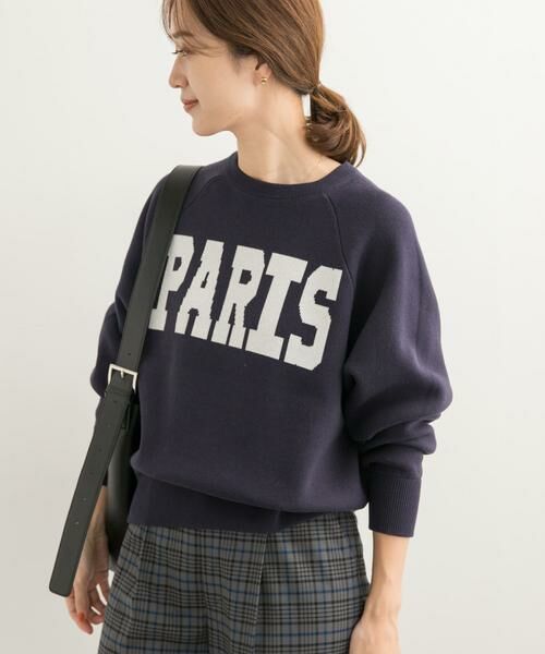 URBAN RESEARCH DOORS / アーバンリサーチ ドアーズ ニット・セーター | ダブルジャガードロゴKNIT | 詳細6