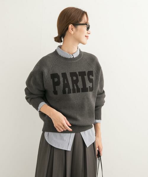 URBAN RESEARCH DOORS / アーバンリサーチ ドアーズ ニット・セーター | ダブルジャガードロゴKNIT | 詳細20