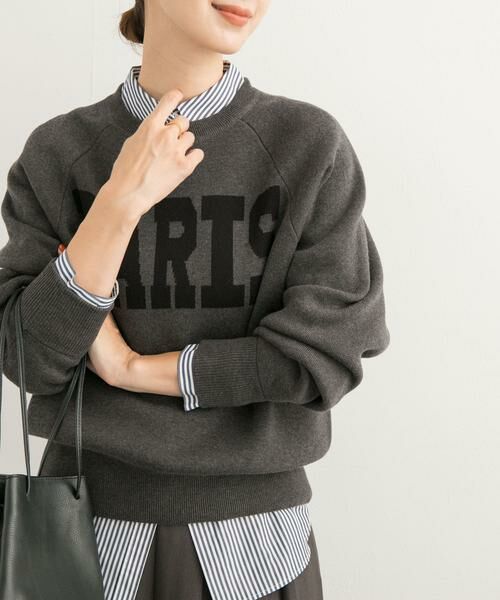 URBAN RESEARCH DOORS / アーバンリサーチ ドアーズ ニット・セーター | ダブルジャガードロゴKNIT | 詳細29
