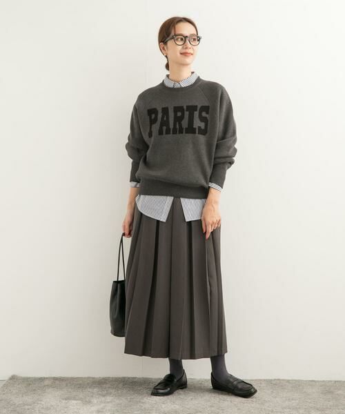 URBAN RESEARCH DOORS / アーバンリサーチ ドアーズ ニット・セーター | ダブルジャガードロゴKNIT | 詳細30