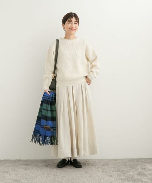 URBAN RESEARCH DOORS / アーバンリサーチ ドアーズ ニット・セーター | モンゴリアンウールクルーネックニット | 詳細29