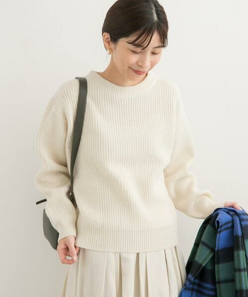 URBAN RESEARCH DOORS / アーバンリサーチ ドアーズ ニット・セーター | モンゴリアンウールクルーネックニット | 詳細26