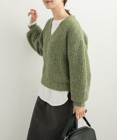 URBAN RESEARCH DOORS / アーバンリサーチ ドアーズ ニット・セーター | MIXカラーVネックニット