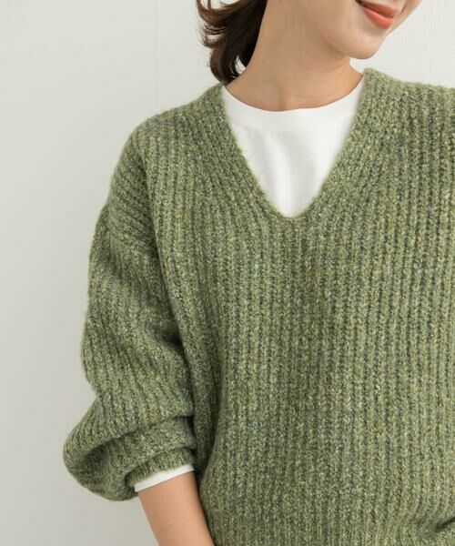 URBAN RESEARCH DOORS / アーバンリサーチ ドアーズ ニット・セーター | MIXカラーVネックニット | 詳細14
