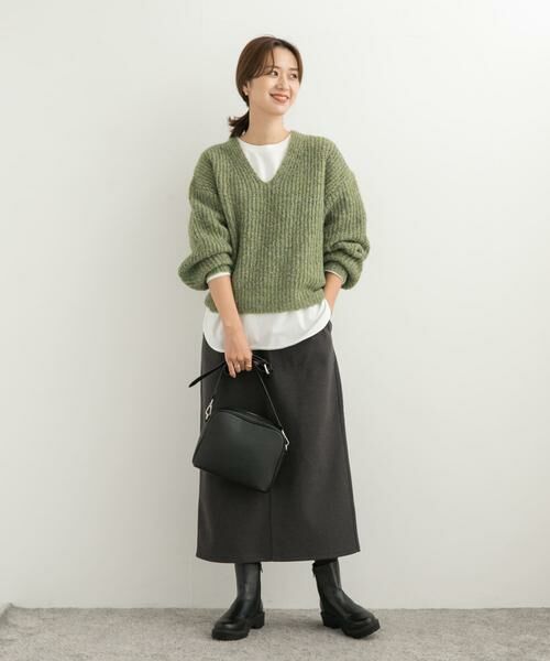 URBAN RESEARCH DOORS / アーバンリサーチ ドアーズ ニット・セーター | MIXカラーVネックニット | 詳細15