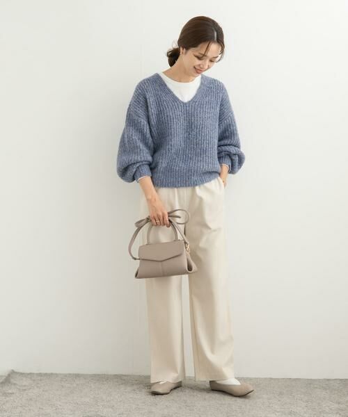 URBAN RESEARCH DOORS / アーバンリサーチ ドアーズ ニット・セーター | MIXカラーVネックニット | 詳細24