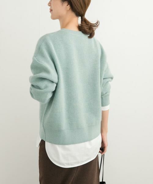 URBAN RESEARCH DOORS / アーバンリサーチ ドアーズ ニット・セーター | 針抜きフラフィーニット | 詳細4