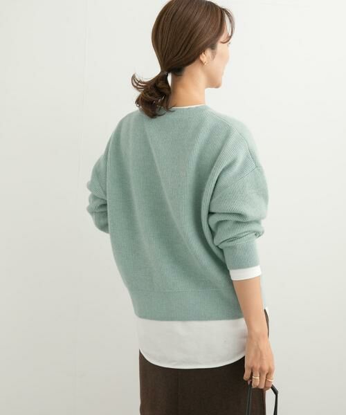 URBAN RESEARCH DOORS / アーバンリサーチ ドアーズ ニット・セーター | 針抜きフラフィーニット | 詳細5
