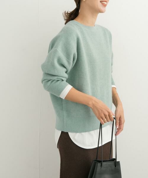 URBAN RESEARCH DOORS / アーバンリサーチ ドアーズ ニット・セーター | 針抜きフラフィーニット | 詳細6