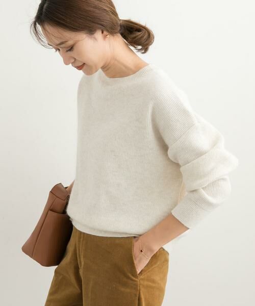 URBAN RESEARCH DOORS / アーバンリサーチ ドアーズ ニット・セーター | 針抜きフラフィーニット | 詳細25