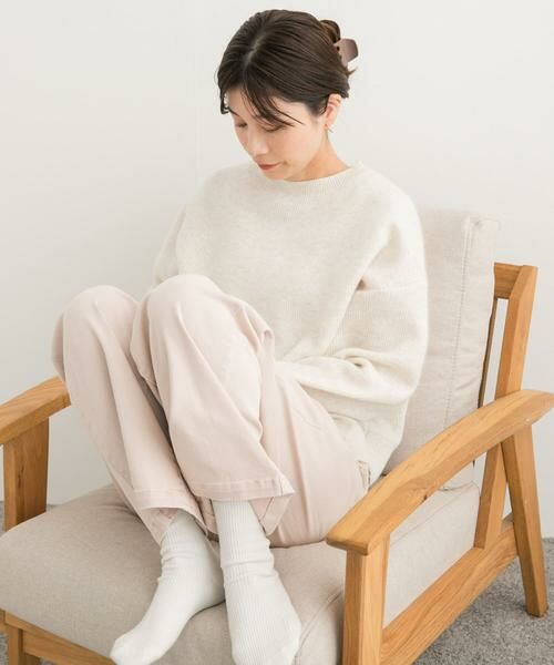 URBAN RESEARCH DOORS / アーバンリサーチ ドアーズ ニット・セーター | 針抜きフラフィーニット | 詳細18