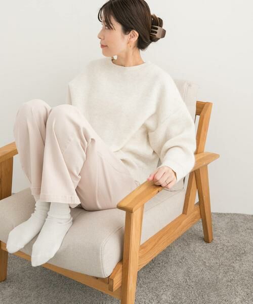 URBAN RESEARCH DOORS / アーバンリサーチ ドアーズ ニット・セーター | 針抜きフラフィーニット | 詳細19