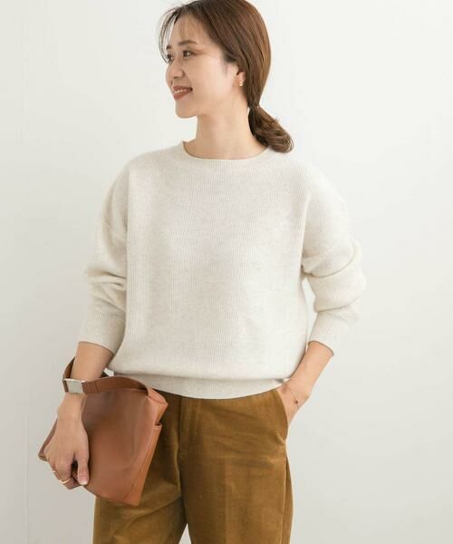 URBAN RESEARCH DOORS / アーバンリサーチ ドアーズ ニット・セーター | 針抜きフラフィーニット | 詳細20
